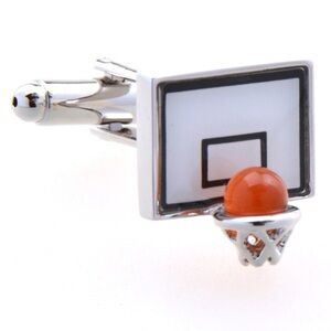 Athlete Fashion Design Basketball Cufflinks Men